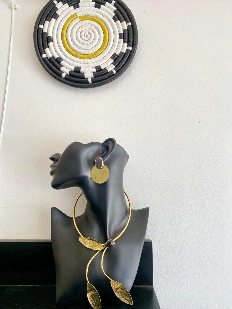 hand made brass set
