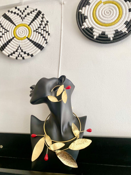 hand made brass set